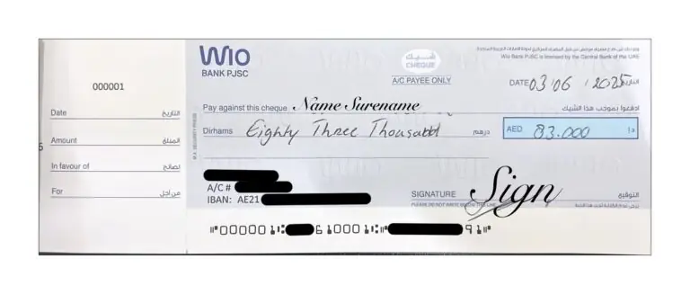 Personal Cheque in Dubai: Complete Guide for Property Transactions and Business Payments