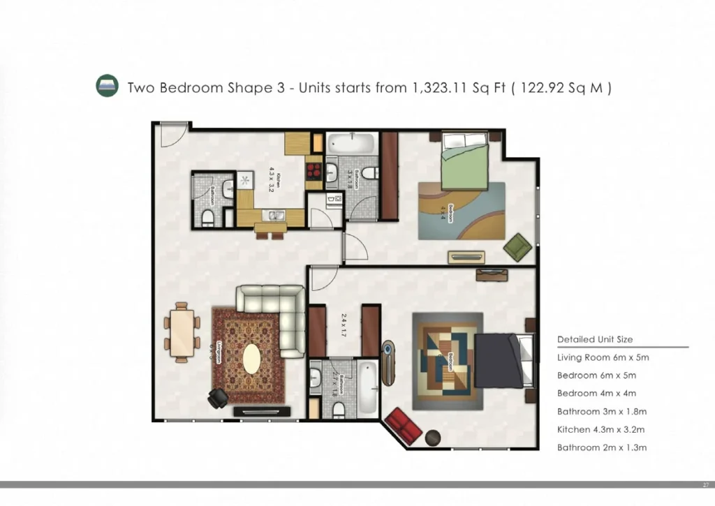 Plaza Residences by Cayan Group in JVC District 13, Dubai