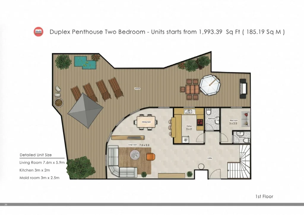 Plaza Residences by Cayan Group in JVC District 13, Dubai
