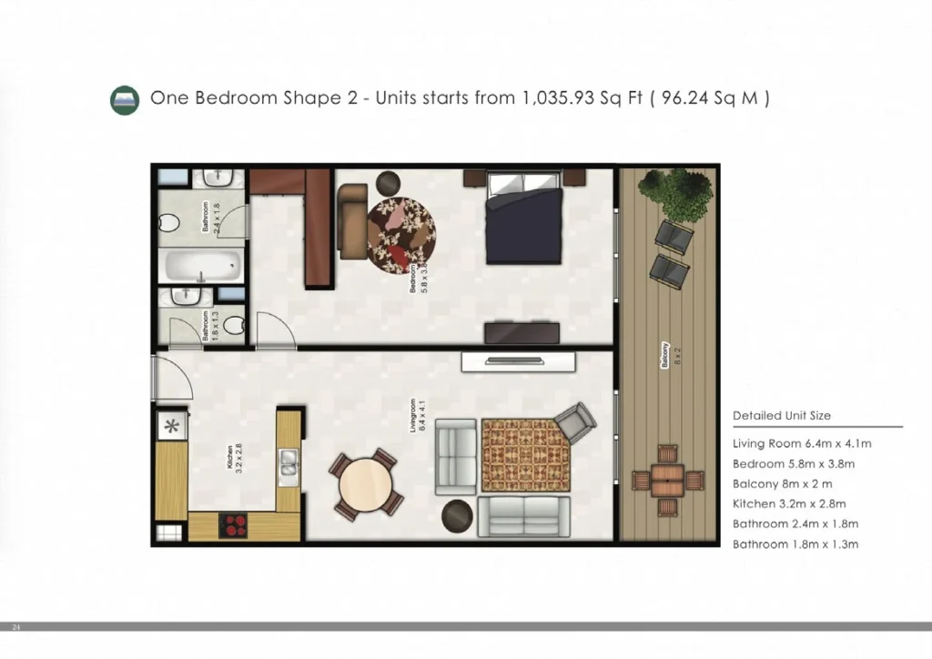 Plaza Residences by Cayan Group in JVC District 13, Dubai