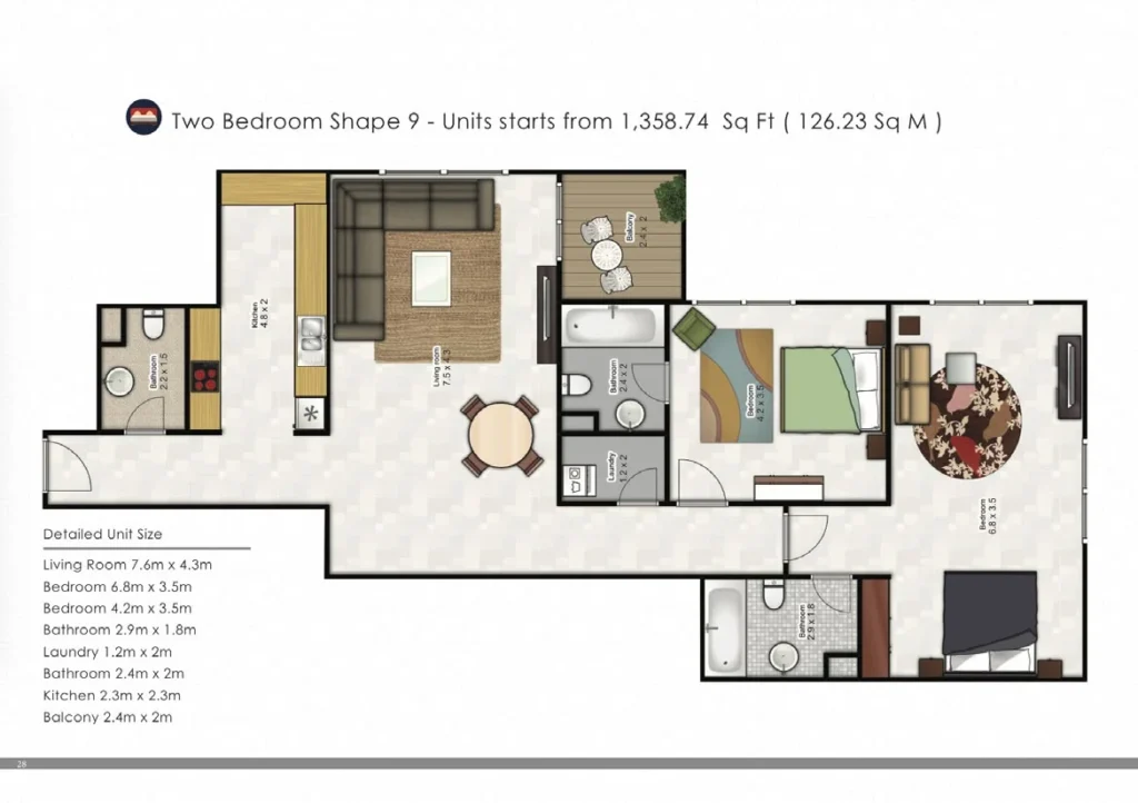 Plaza Residences by Cayan Group in JVC District 13, Dubai