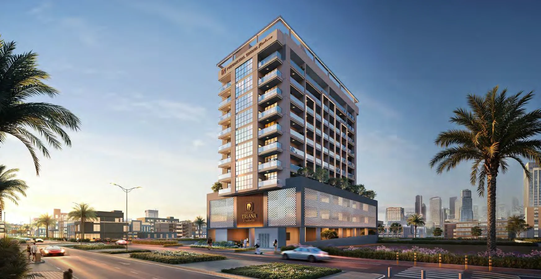 Purvanchal Triana Residences by Purvanchal Developers in Jumeirah Garden City, Dubai