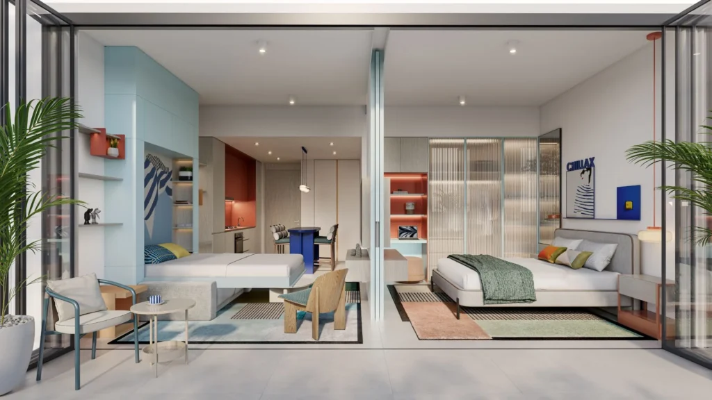 Rove Home Dubai Marina by IRTH Development in Dubai Marina