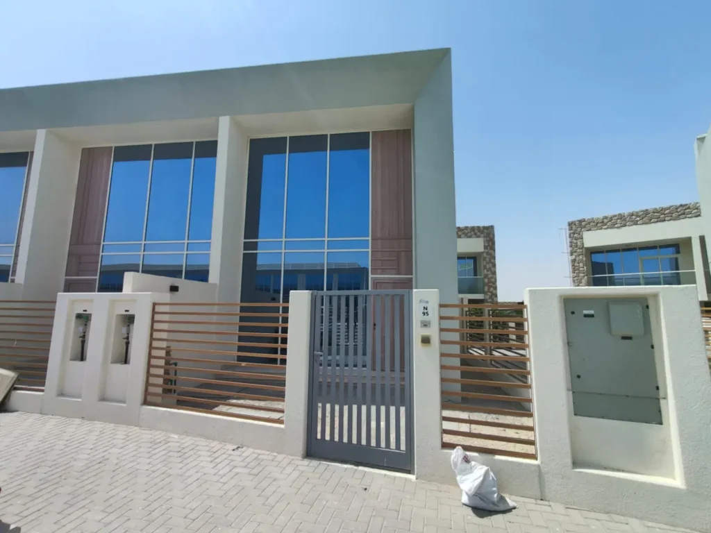 townhouse front with gate, Rukan 3, Rukan, Dubai