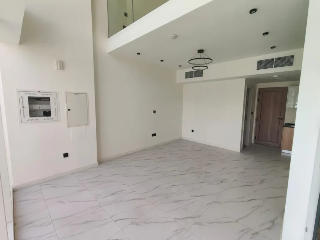 empty double-height living room, Rukan 3, Rukan, Dubai