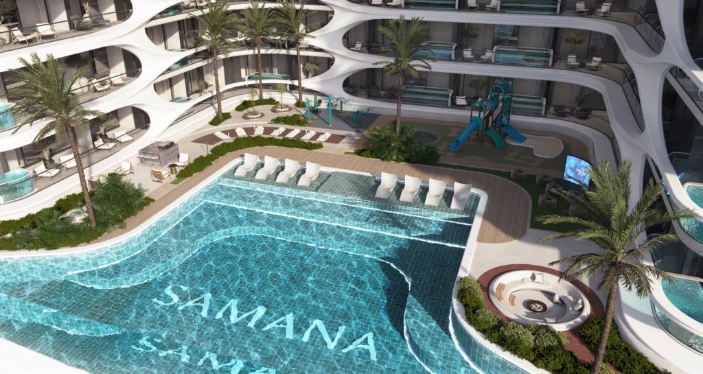 Samana Boulevard Heights by Samana International Real Estate Development in DubaiLand Residence Complex