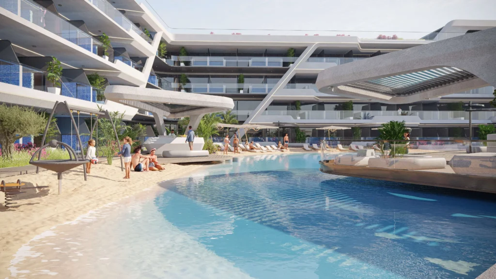 Samana Mykonos by Samana International Real Estate Development in Studio City, Dubai