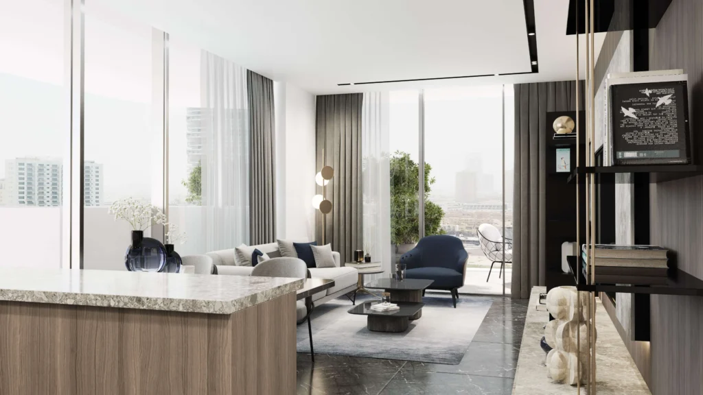 Samana Mykonos by Samana International Real Estate Development in Studio City, Dubai