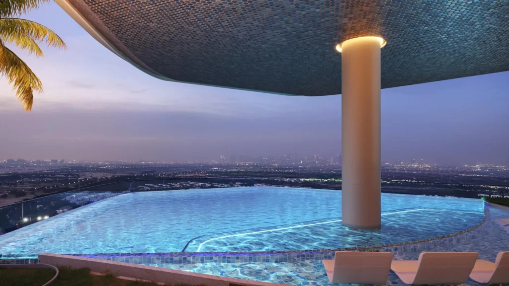 Samana Barari Heights pool