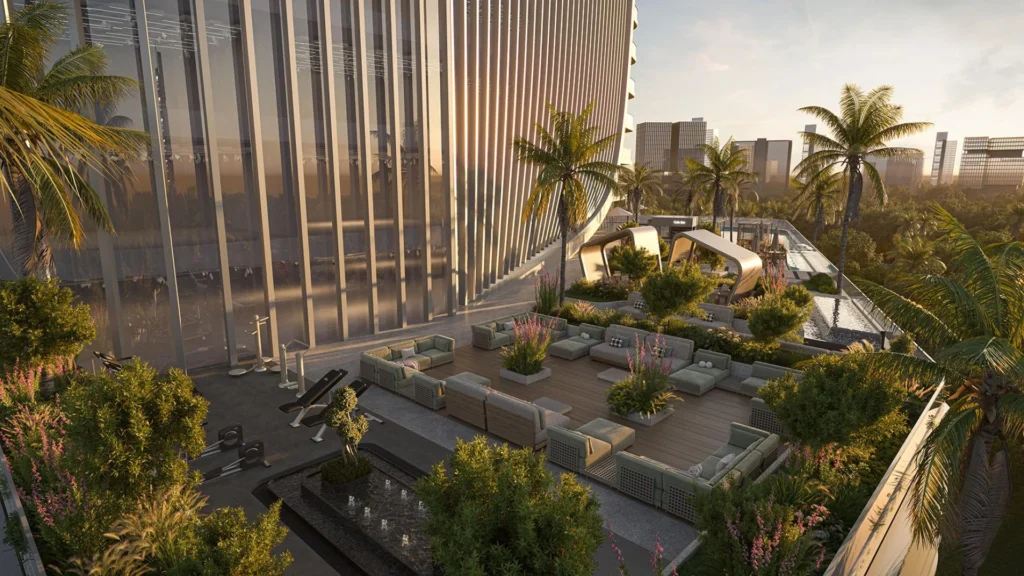 Samana Business Hub garden