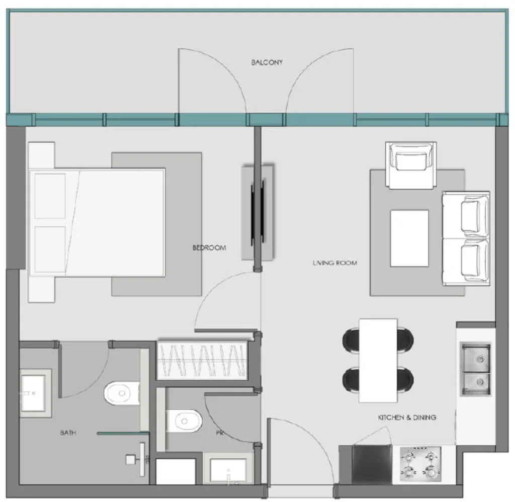 Samana Hills South 3 floorplan