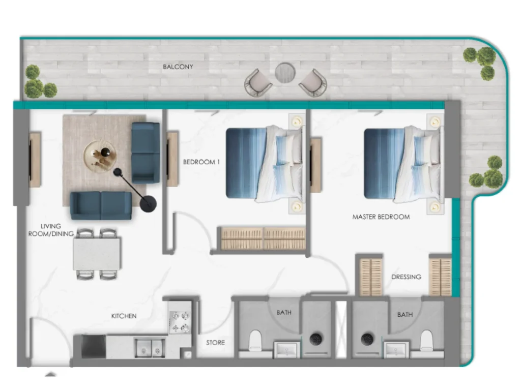 Samana South Haven floorplan