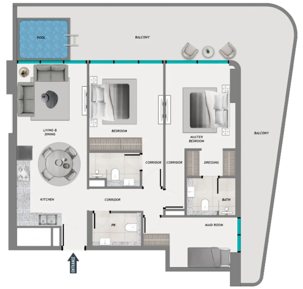 Samana Resorts floorplan