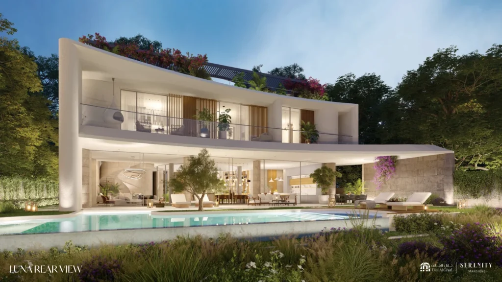 Serenity Mansions in Dubai — exterior view