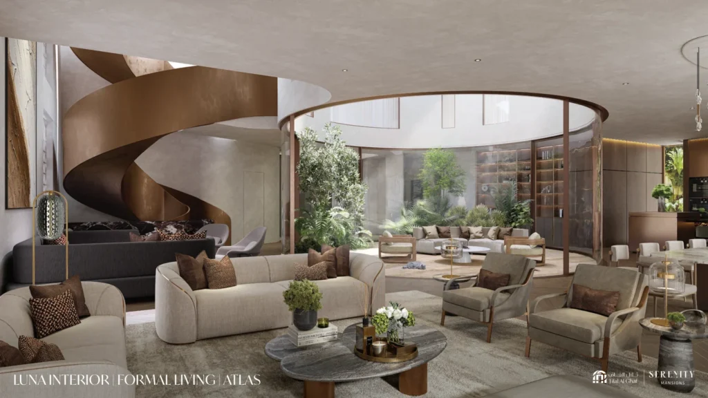 Serenity Mansions in Dubai — interior view