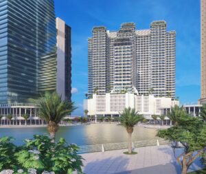 Студия в Golf Views Seven City