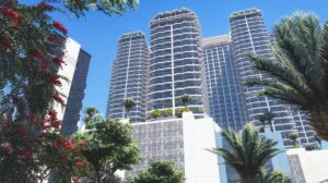 Студия в Golf Views Seven City