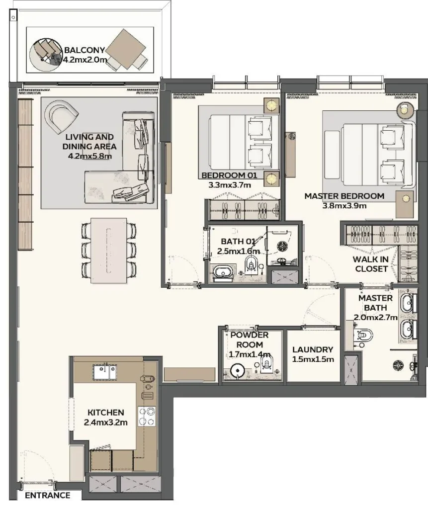 Sidr Residences by Dubai South in Expo City Dubai