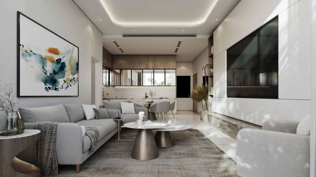 Skyhills Residences 2 furnished living room