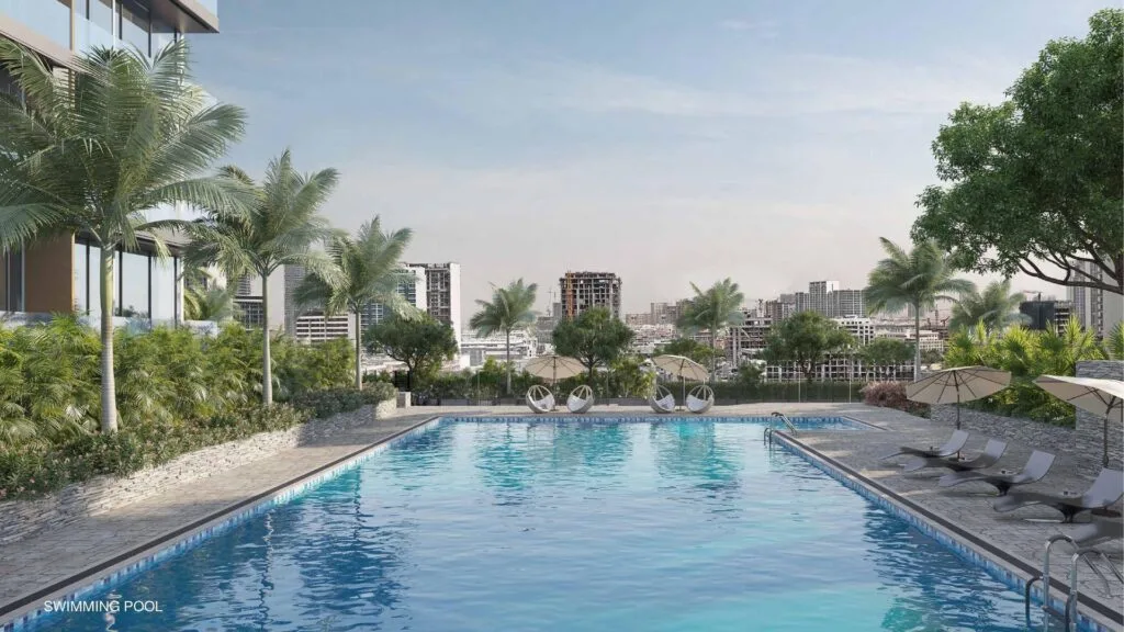 Skyhills Residences 2 podium swimming pool