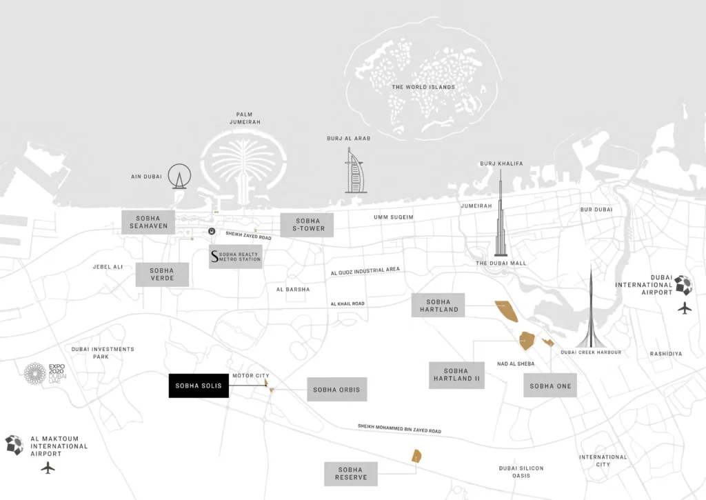 Sobha Solis by Sobha Group in Motor City, Dubai