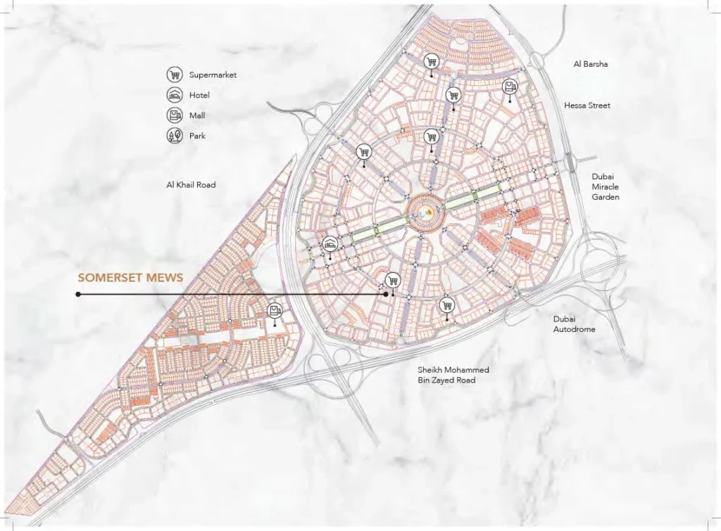 Somerset Mews by Ellington Properties Development L.L.C | Ellington Properties in JVC District 10, Dubai