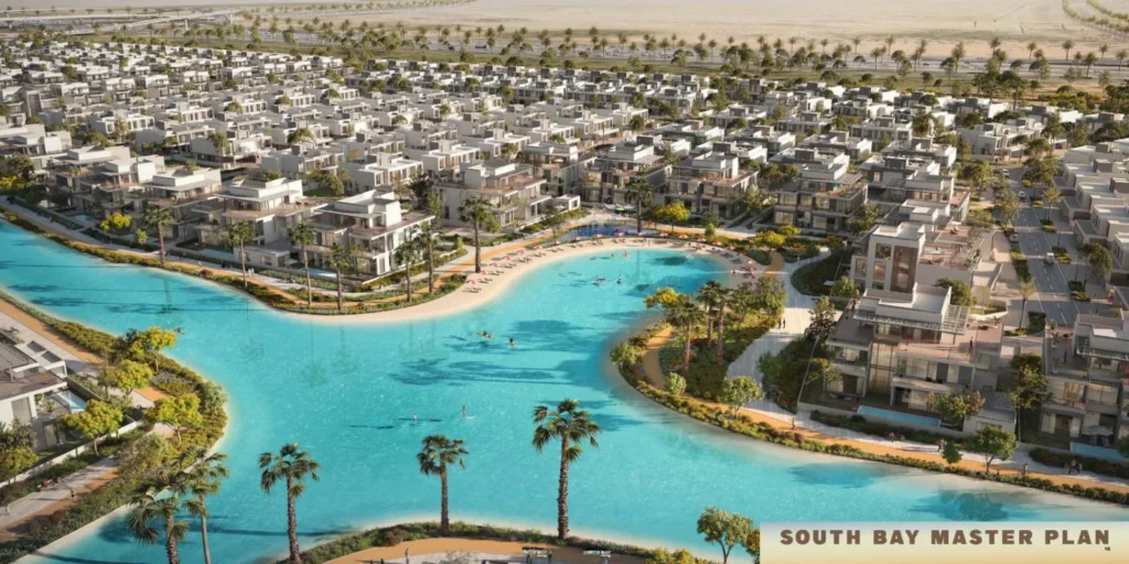 South Bay 1 in Dubai — aerial view