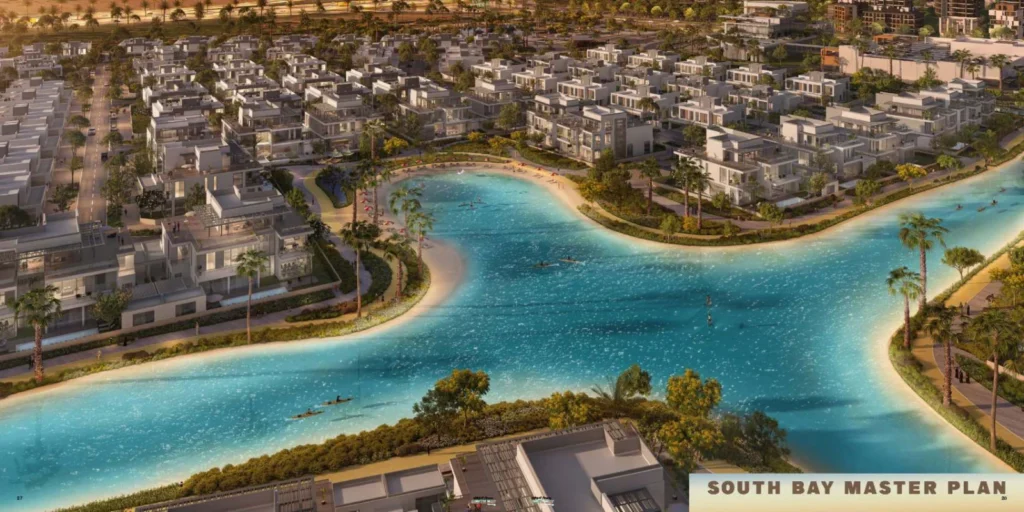 South Bay 1 in Dubai — aerial view