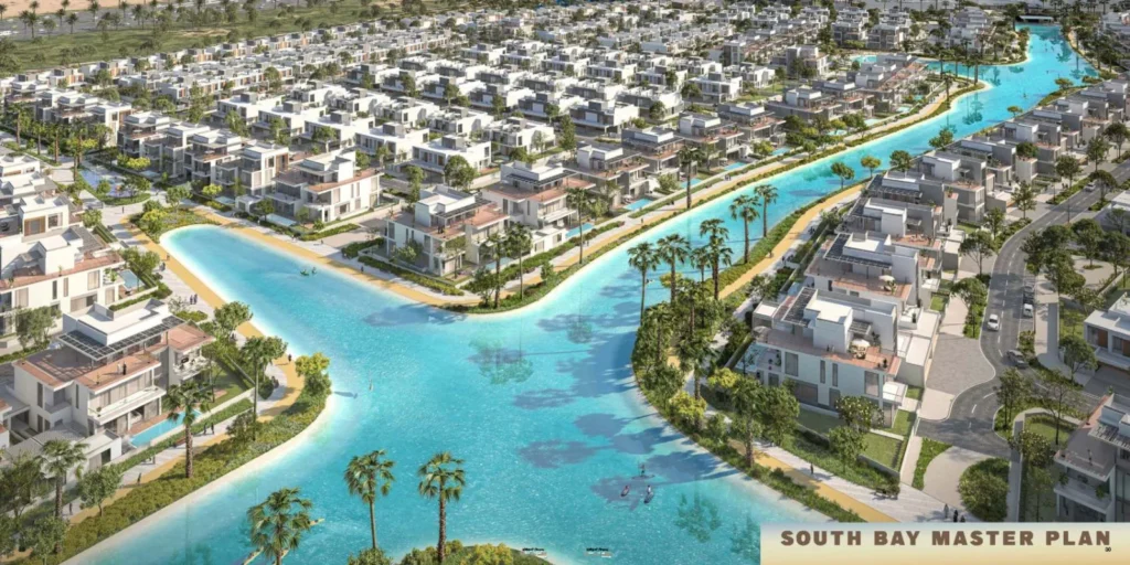 South Bay 1 in Dubai — aerial view