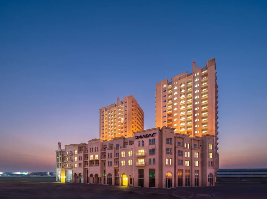 Suburbia towers, Downtown Jebel Ali — rendering