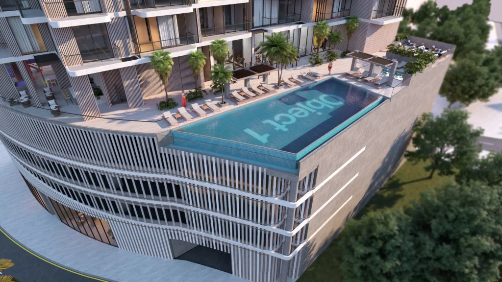 Tetris Tower by Le Luminous Real Estate Development in Jumeirah Village Circle, Dubai