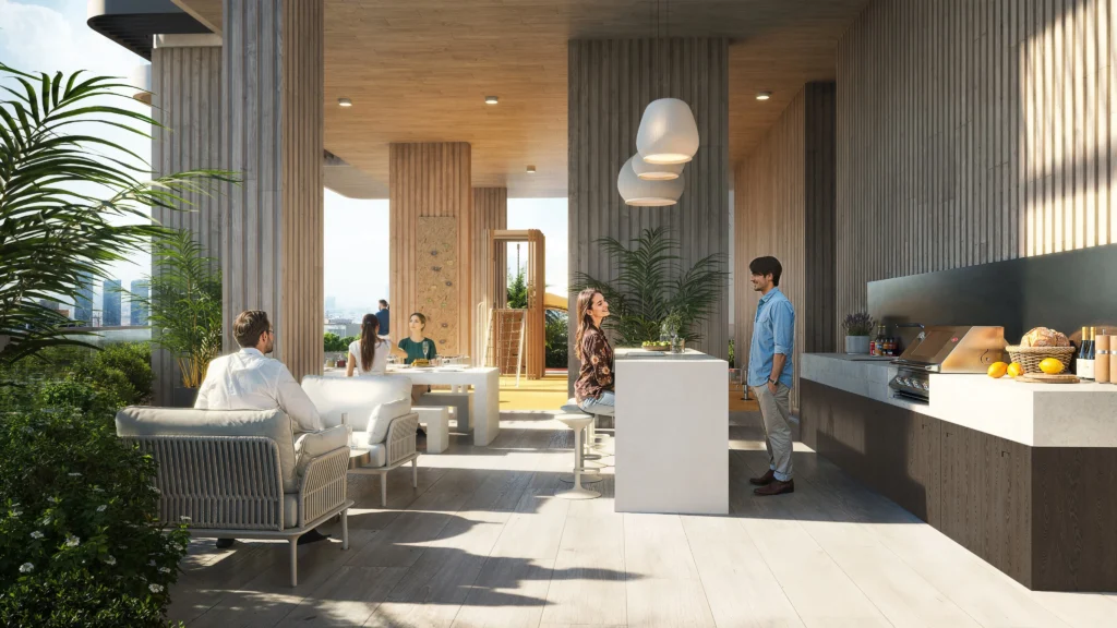 Tetris Tower by Le Luminous Real Estate Development in Jumeirah Village Circle, Dubai