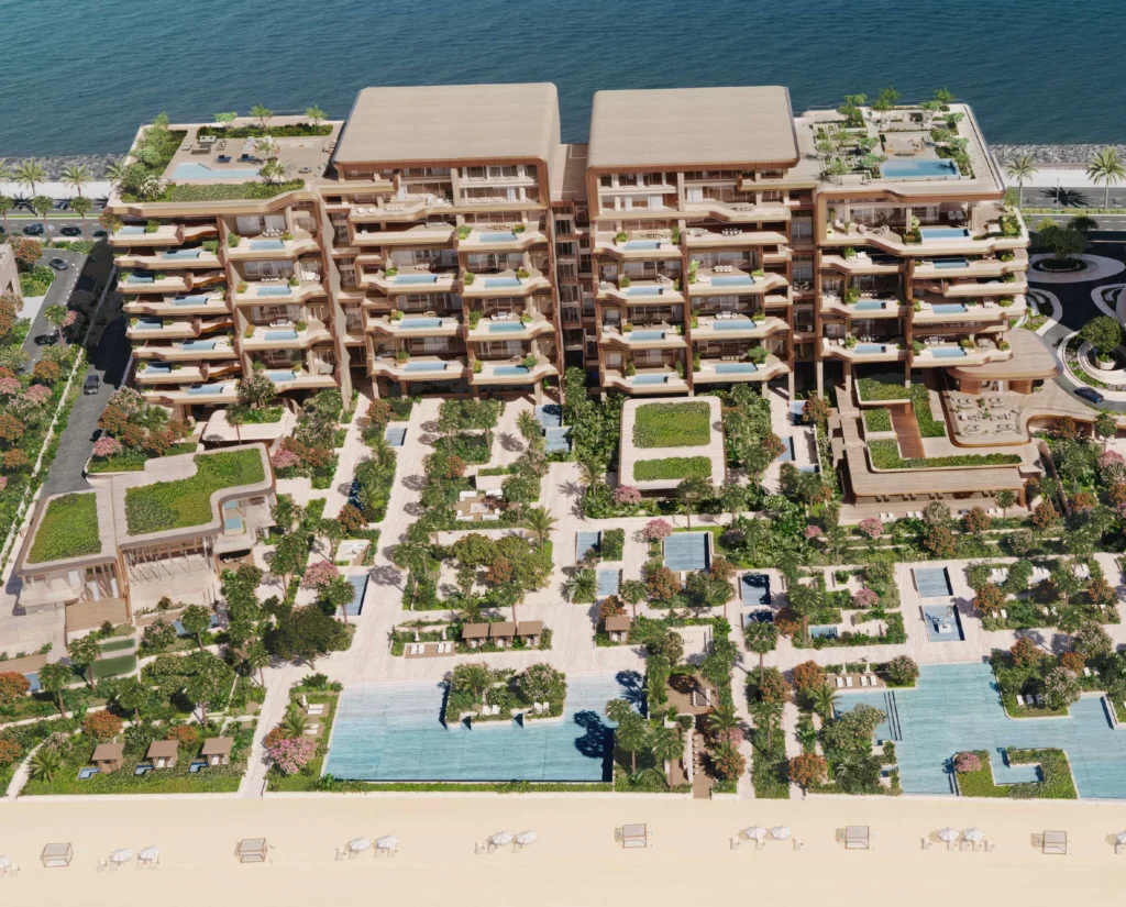 The Alba by Grandeur Beach Real Estate Development L.L.C | Omniyat | OMNIYAT in The Palm Crescent, Dubai