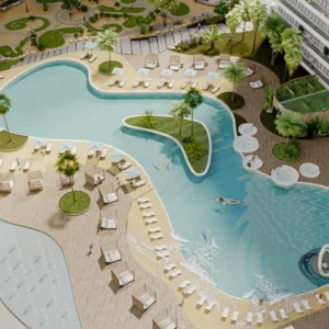 The Central Downtown by Aqua Properties in Arjan, Dubai