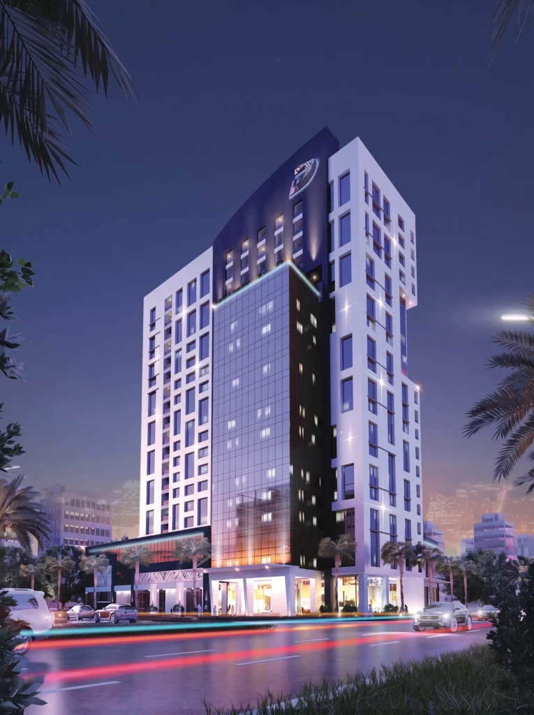 The Cosmopolitan tower, Business Bay — rendering
