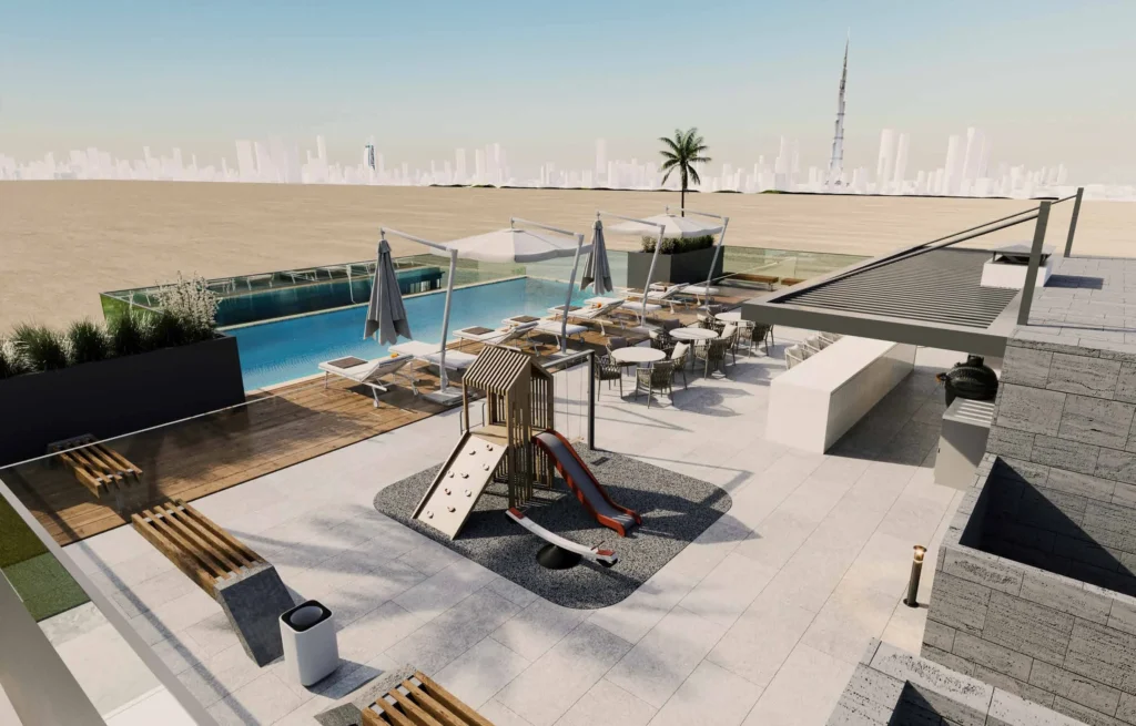The Roof Residence by Soboh Development in Nad Al Sheba Gardens 1, Dubai