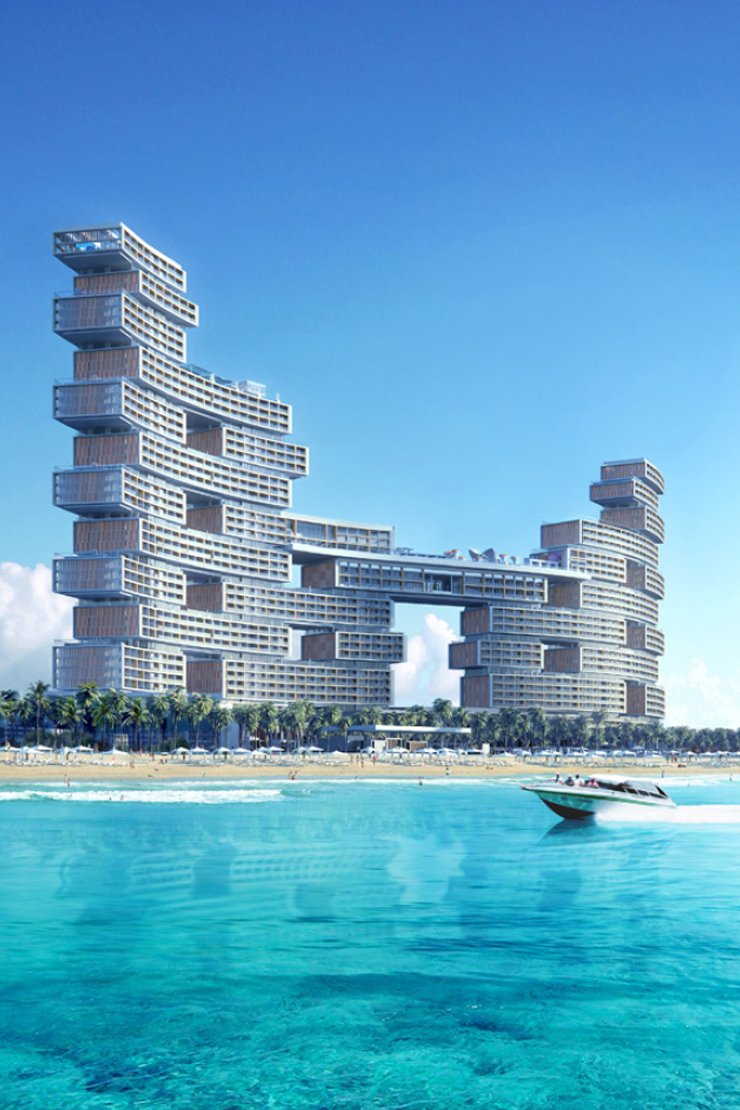 Квартира с 4 спальнями в The Royal Atlantis Resort & Residences