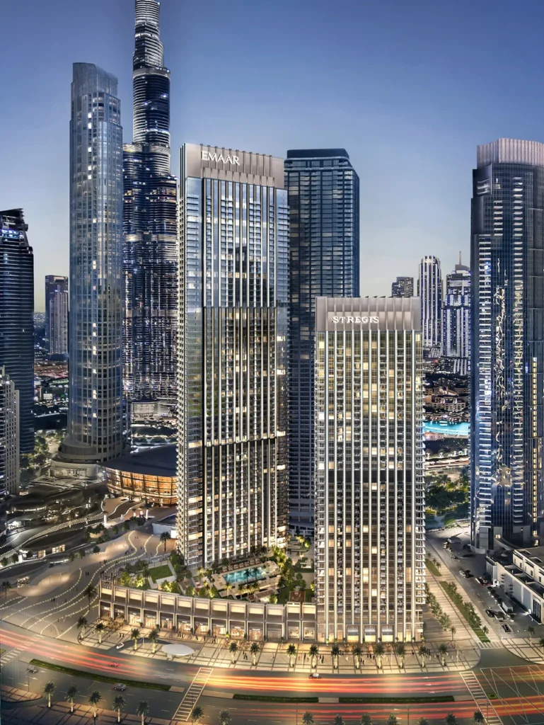 The St. Regis Residences, Downtown Dubai by Emaar Properties in Downtown Dubai