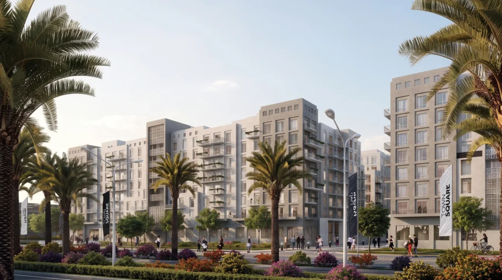 Town Square Zahra, Town Square Dubai — rendering
