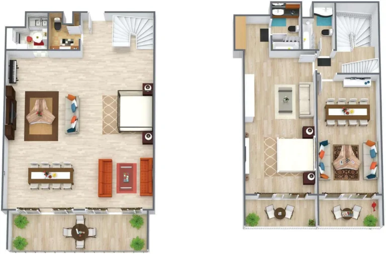 UniEstate Prime Tower floor plan 2 BR