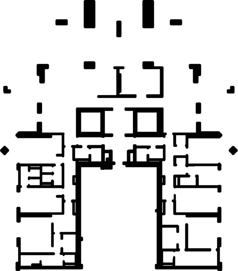 Urban Oasis by Missoni floor plan Поэтажный план