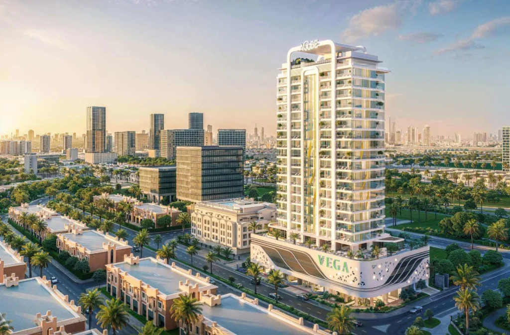Vega Residence by Acube Developers in Sports City, Dubai