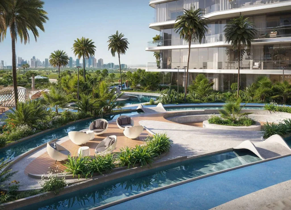 Verano By Prescott by Prescott Real Estate Development in Studio City, Dubai