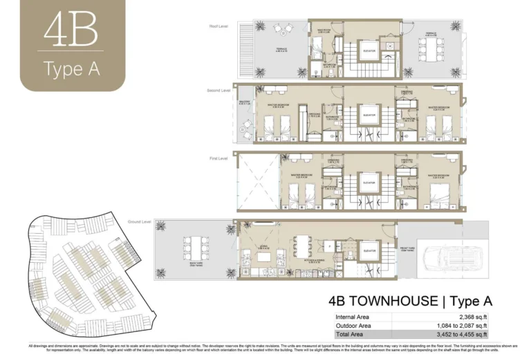 Verdana Residence 2 floor plan 4 BR · 3452 sqft