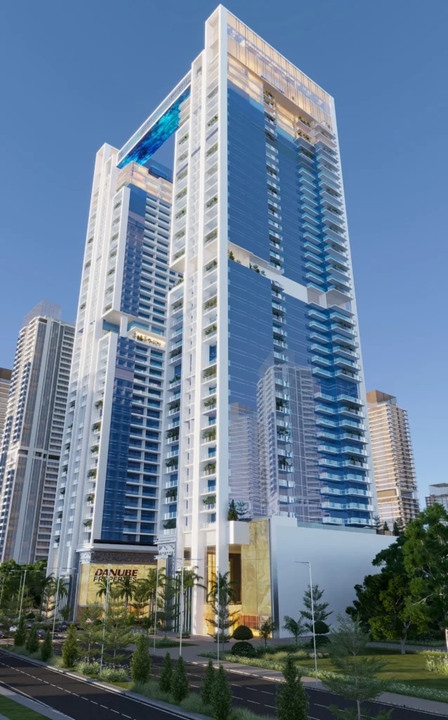 Viewz by Danube — facade day view