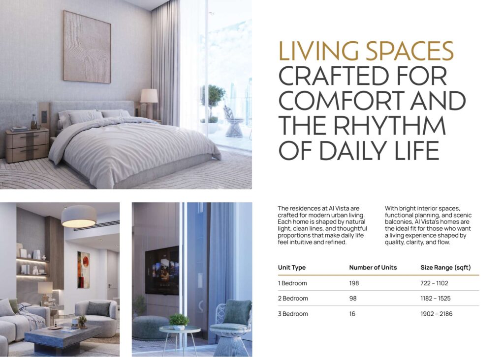 Bedroom, living room, and balcony with furniture and decor