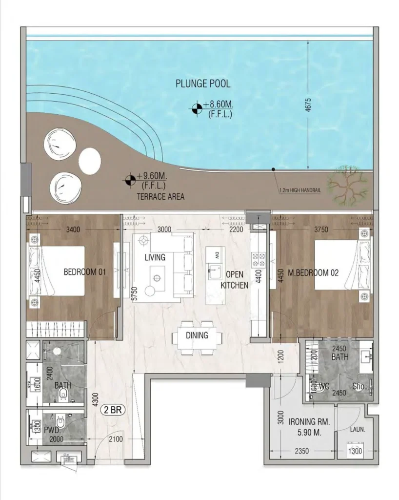 Vue Doree by Crystal Bay Azure Development in Dubai Islands