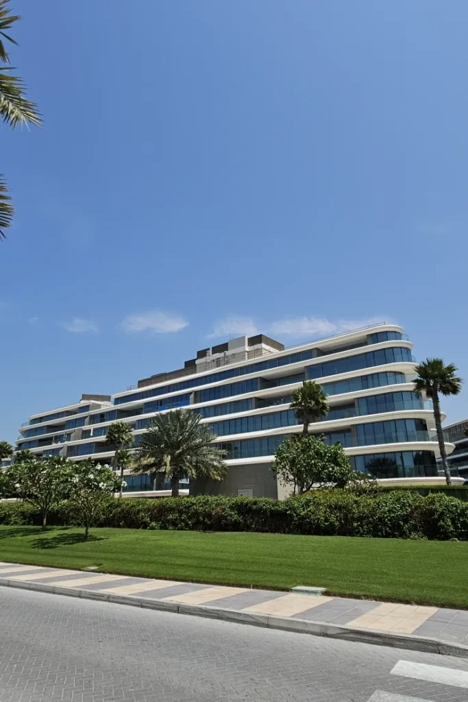 building facade, W Residences Dubai - The Palm, Palm Jumeirah, Dubai