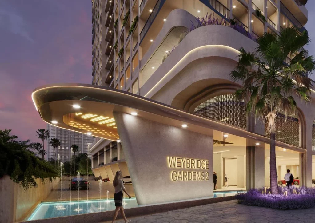 Weybridge Gardens 2 by LEOS Developments in DubaiLand Residence Complex