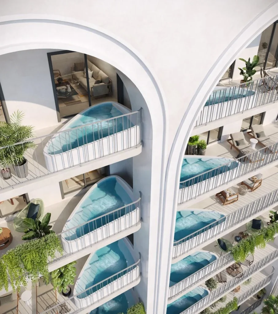 Weybridge Gardens 3 by LEOS Developments in DubaiLand Residence Complex